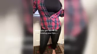 Shaking my Huge Tits for your viewing pleasure! TikTok ⬇️ #3