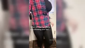 Shaking my Huge Tits for your viewing pleasure! TikTok ⬇️ #4