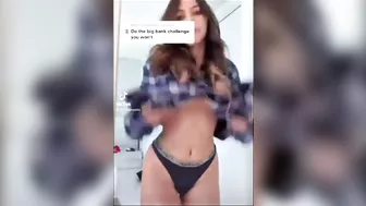 Tikthot flashes tits #2