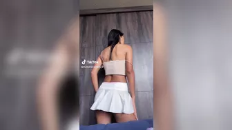 Hot teen twerking gstring skirt upskirt @nataliavargas_0 natvargas