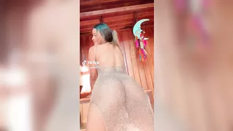 Gstring transparent dress twerk @emi_more022 angelitamore