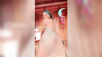 Gstring transparent dress twerk @emi_more022 angelitamore #2