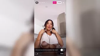 fine ass spanish milf get on this live see if she slips again!