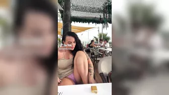 Leg spread skirt flashing panties underwear outdoor @irishbrunett Irishbrunett #3